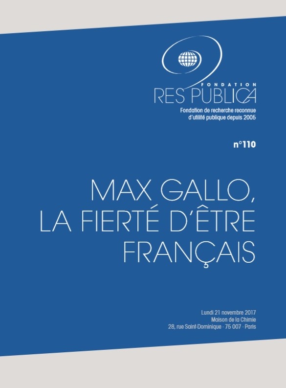 Max Gallo, la fierté d'être français